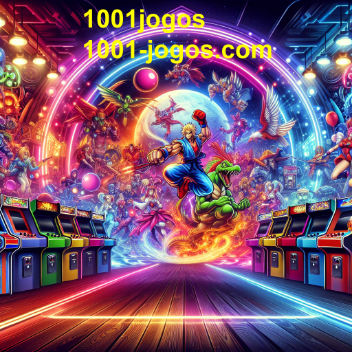 Reviva a Magia dos Jogos de Arcade no 1001jogos